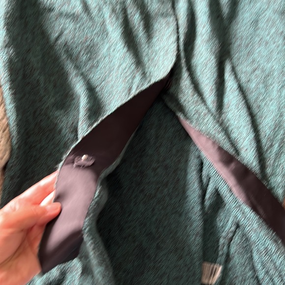 Dark Turquoise Short Sleeved Cardigan - Picture 6 of 7